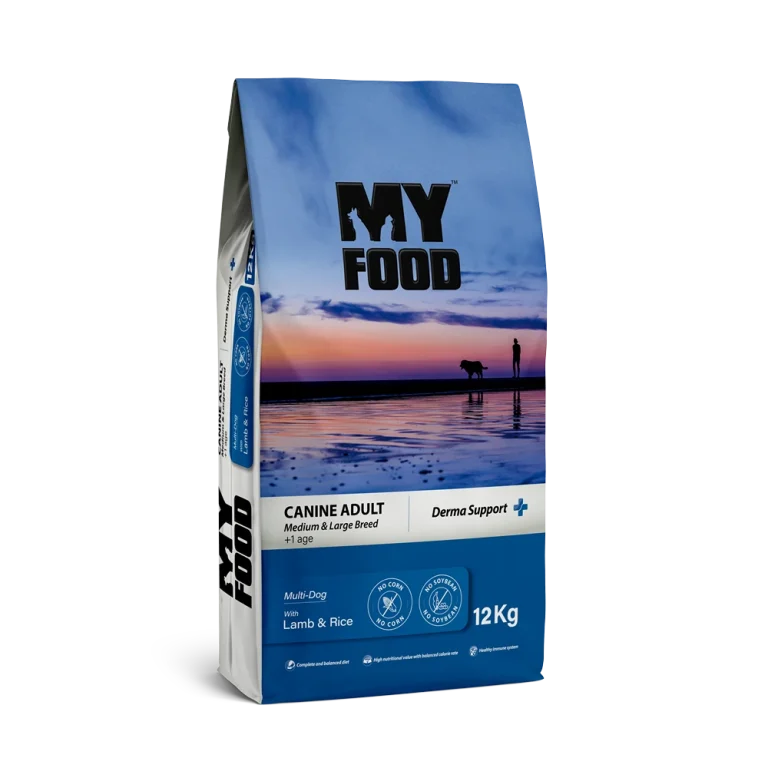MyFood Orta & Büyük Irk Yetişkin Köpek Maması Kuzulu & Pirinçli
