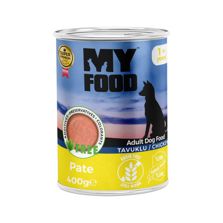 MyFood Yetişkin Köpekler için Tavuklu Pate Tam Yaş Mama